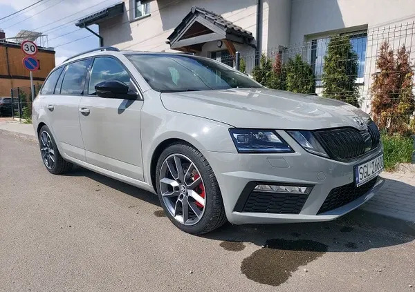 samochody osobowe Skoda Octavia cena 77700 przebieg: 118000, rok produkcji 2018 z Katowice